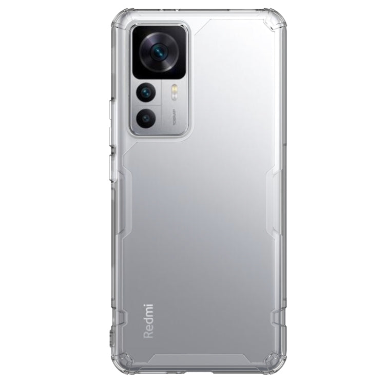 For Xiaomi 12T/Redmi K50 Ultra NILLKIN PC + TPU Phone Case(Transparent)