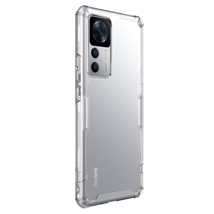 For Xiaomi 12T/Redmi K50 Ultra NILLKIN PC + TPU Phone Case(Transparent)