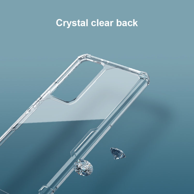 For Xiaomi 12T/Redmi K50 Ultra NILLKIN PC + TPU Phone Case(Transparent)