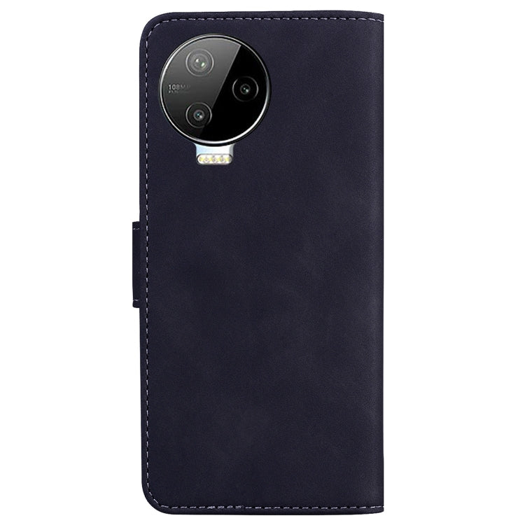 For Infinix Note 12 Pro 4G Skin Feel Pure Color Flip Leather Phone Case