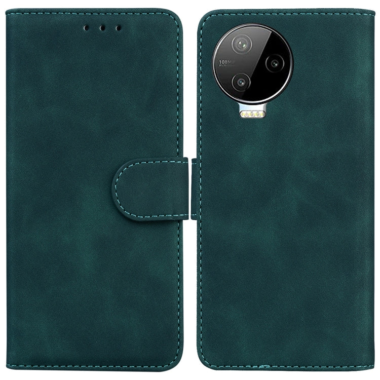 For Infinix Note 12 Pro 4G Skin Feel Pure Color Flip Leather Phone Case