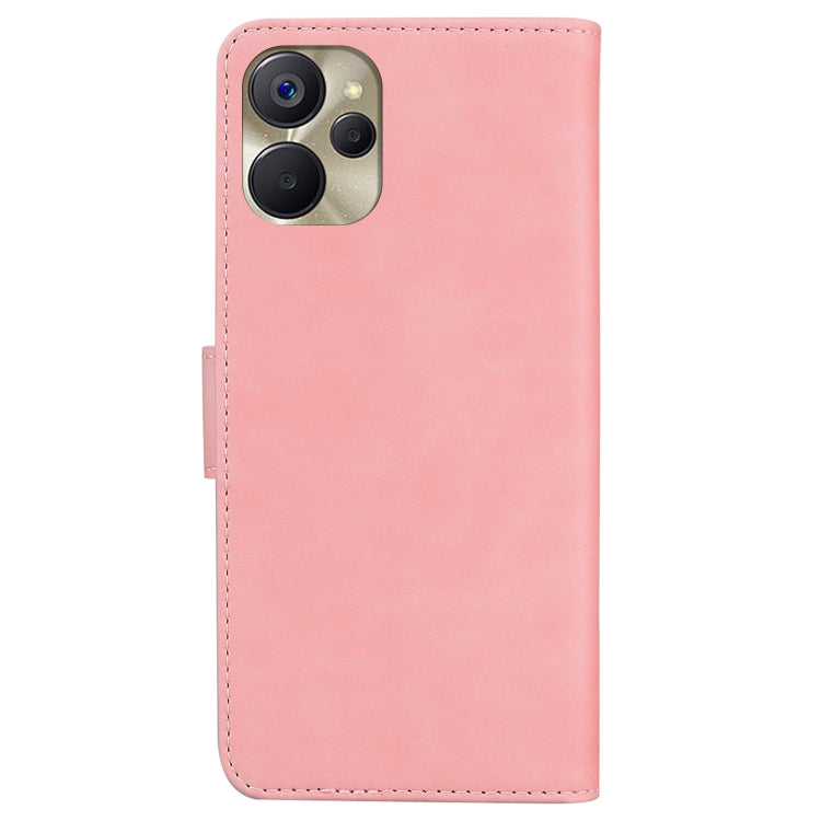 For Realme 9i 5G Skin Feel Pure Color Flip Leather Phone Case