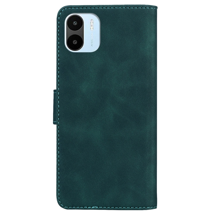 For Xiaomi Redmi A1 Skin Feel Pure Color Flip Leather Phone Case