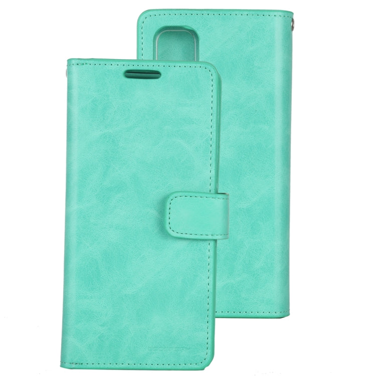 For Galaxy S20 Ultra GOOSPERY Mansoor Series Crazy Horse Texture Horizontal Flip Leather Case With Bracket & Card Slot & Wallet