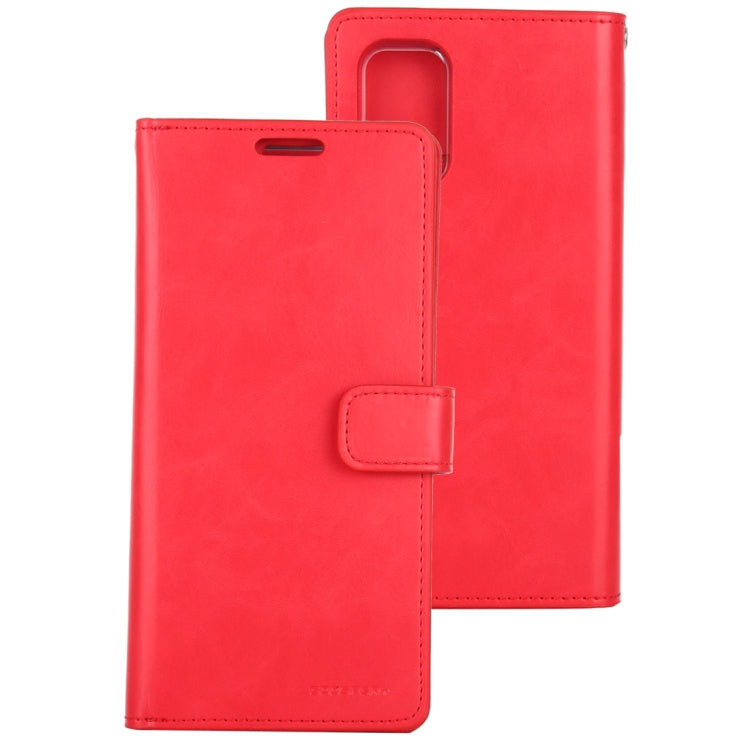 For Galaxy S20 Ultra GOOSPERY Mansoor Series Crazy Horse Texture Horizontal Flip Leather Case With Bracket & Card Slot & Wallet