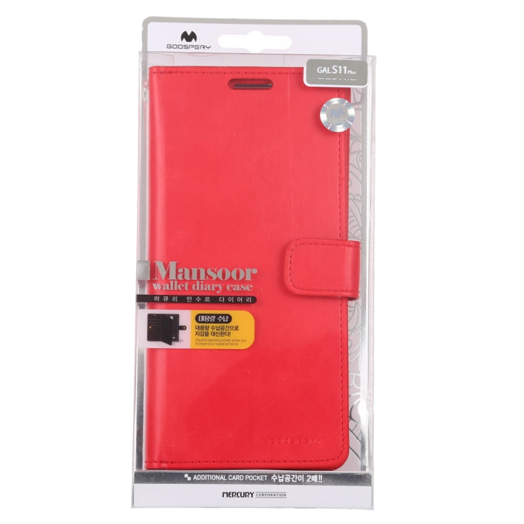 For Galaxy S20 Ultra GOOSPERY Mansoor Series Crazy Horse Texture Horizontal Flip Leather Case With Bracket & Card Slot & Wallet