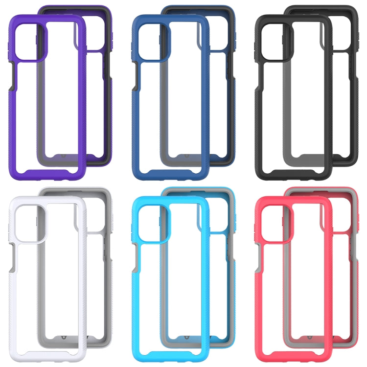For Motorola Moto G100 / Edge S Starry Sky Solid Color TPU Clear PC Phone Case