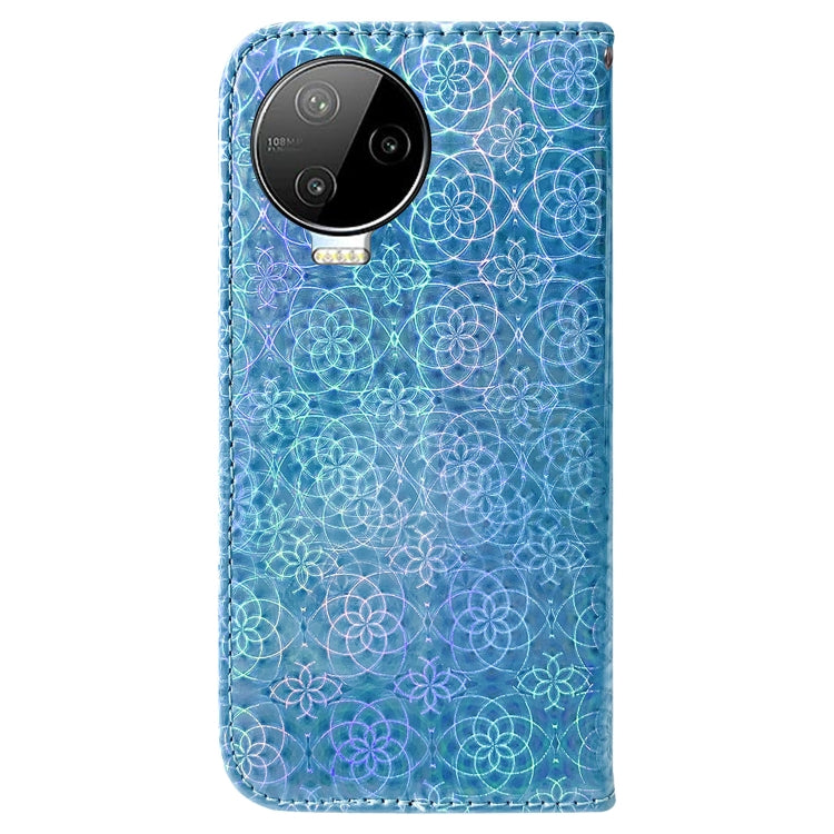 For Infinix Note 12 Pro 4G Colorful Magnetic Buckle Leather Phone Case