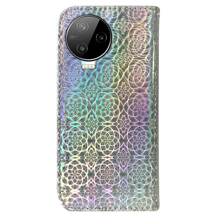 For Infinix Note 12 Pro 4G Colorful Magnetic Buckle Leather Phone Case