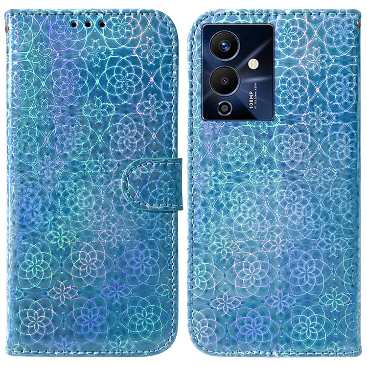 For Infinix Note 12 Pro 5G Colorful Magnetic Buckle Leather Phone Case