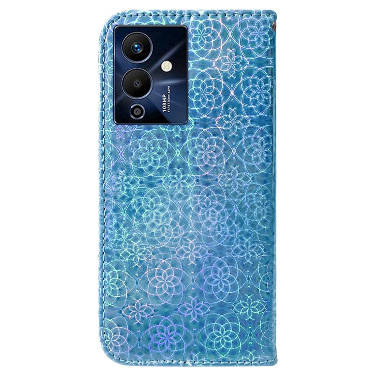 For Infinix Note 12 Pro 5G Colorful Magnetic Buckle Leather Phone Case