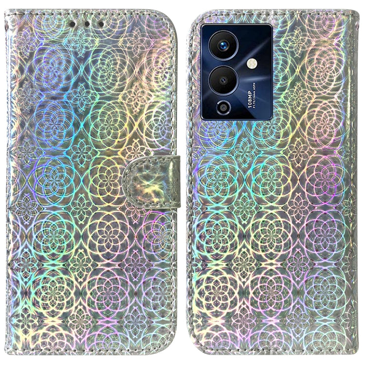 For Infinix Note 12 Pro 5G Colorful Magnetic Buckle Leather Phone Case