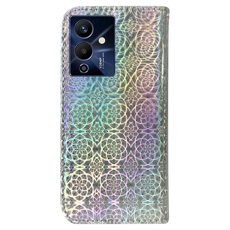 For Infinix Note 12 Pro 5G Colorful Magnetic Buckle Leather Phone Case