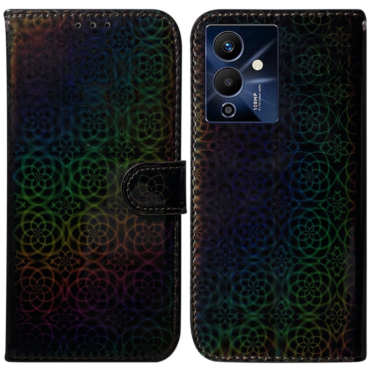 For Infinix Note 12 Pro 5G Colorful Magnetic Buckle Leather Phone Case