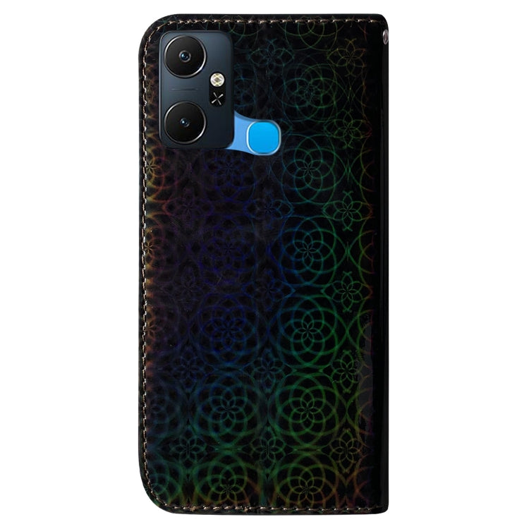For Infinix Smart 6 Plus Colorful Magnetic Buckle Leather Phone Case
