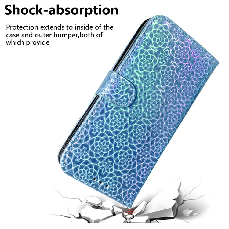 For Realme 9i 5G Colorful Magnetic Buckle Leather Phone Case