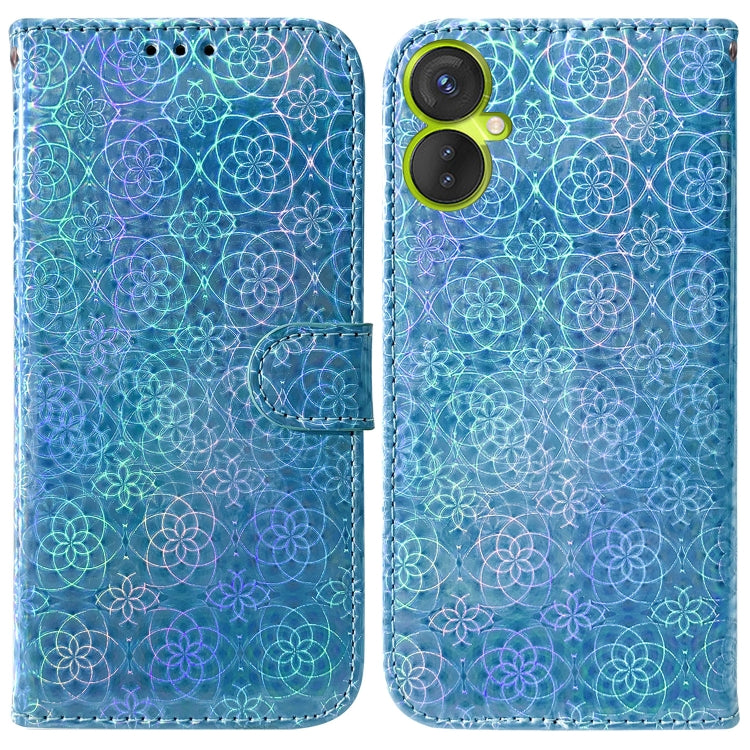 For Tecno Camon 19 Neo Colorful Magnetic Buckle Leather Phone Case