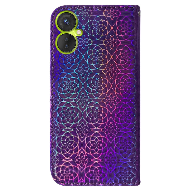 For Tecno Camon 19 Neo Colorful Magnetic Buckle Leather Phone Case