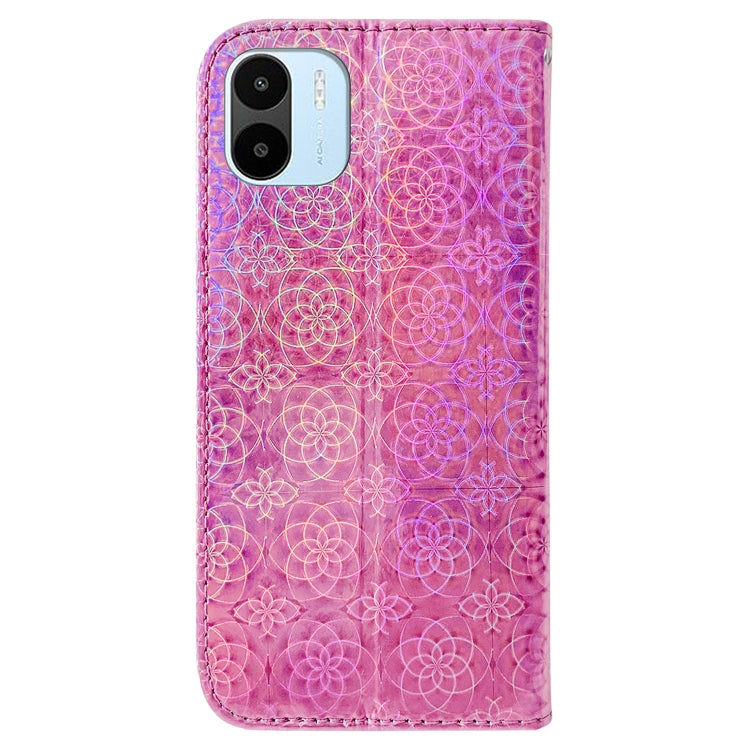 For Xiaomi Redmi A1 Colorful Magnetic Buckle Leather Phone Case