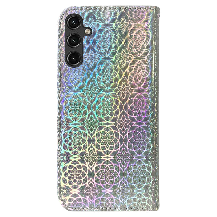 For Samsung Galaxy A14 5G Colorful Magnetic Buckle Leather Phone Case