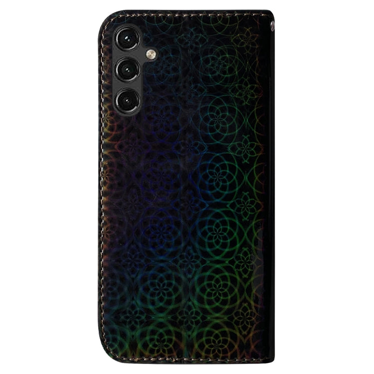For Samsung Galaxy A14 5G Colorful Magnetic Buckle Leather Phone Case