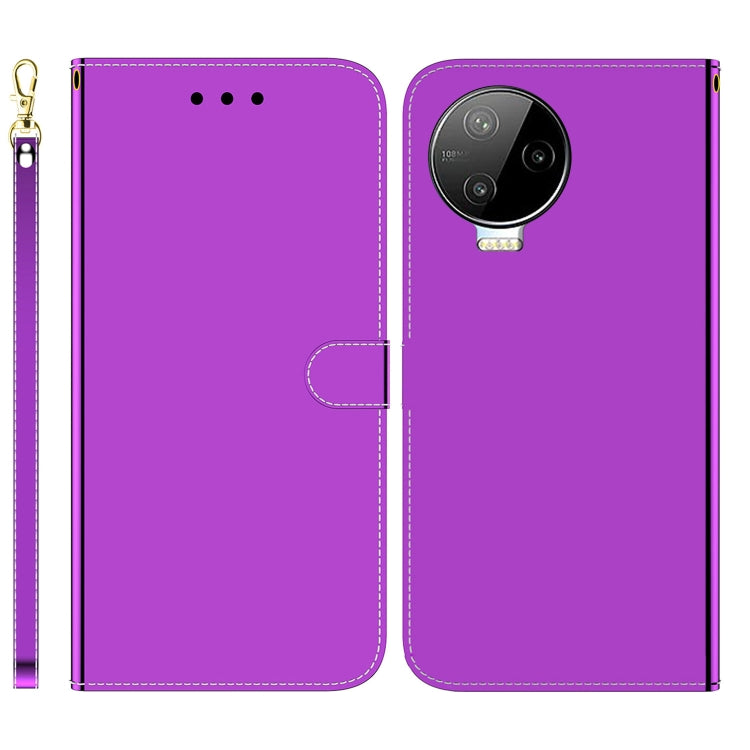 For Infinix Note 12 Pro 4G Imitated Mirror Surface Leather Phone Case