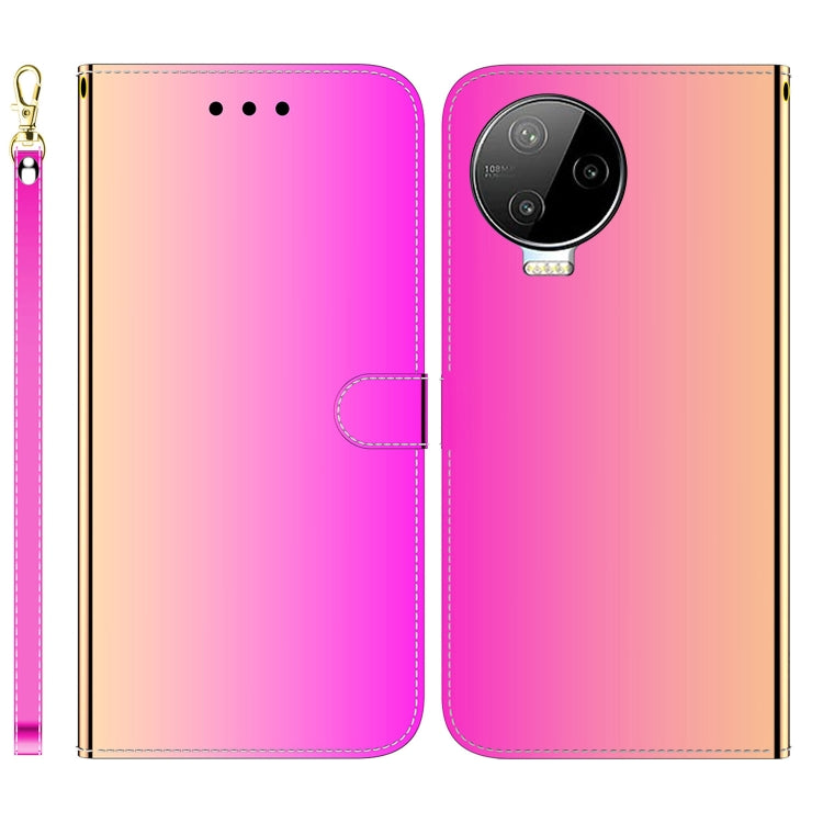 For Infinix Note 12 Pro 4G Imitated Mirror Surface Leather Phone Case