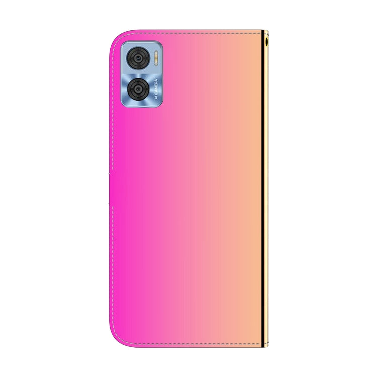 For Motorola Moto E22/E22i Imitated Mirror Surface Leather Phone Case