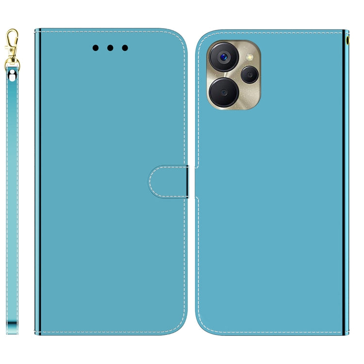 For Realme 9i 5G Imitated Mirror Surface Leather Phone Case