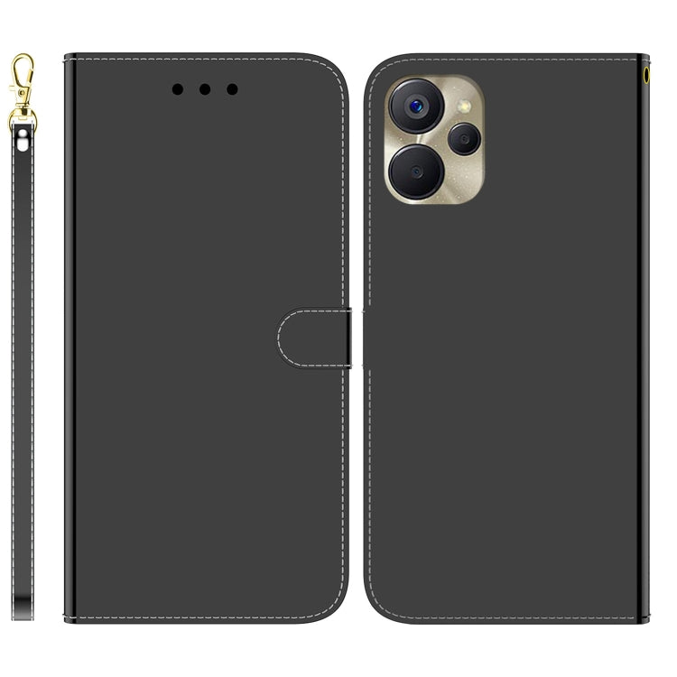 For Realme 9i 5G Imitated Mirror Surface Leather Phone Case