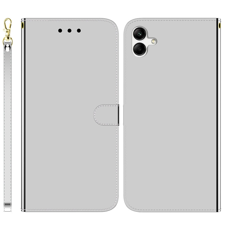 For Samsung Galaxy A04/M13 5G Imitated Mirror Surface Leather Phone Case