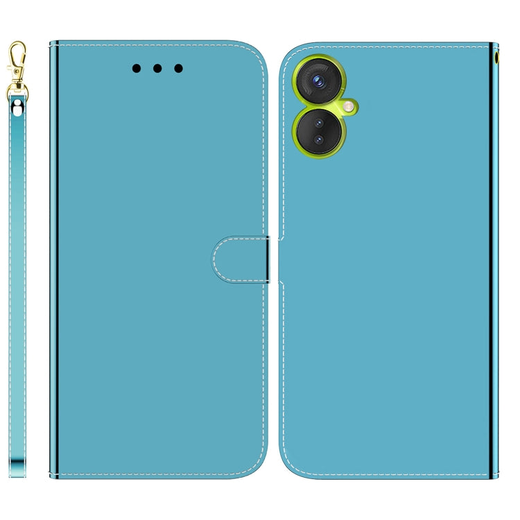 For Tecno Camon 19 Neo Imitated Mirror Surface Leather Phone Case