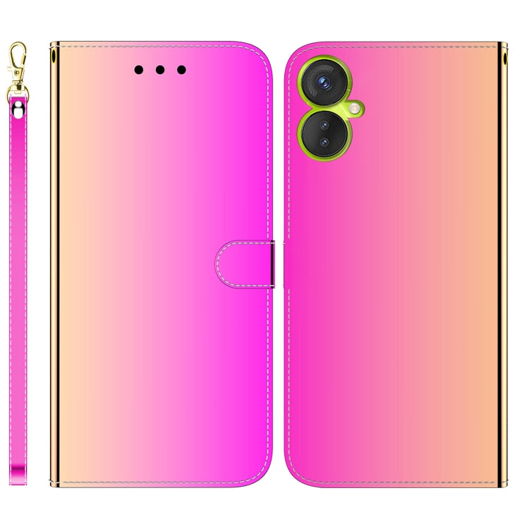For Tecno Camon 19 Neo Imitated Mirror Surface Leather Phone Case