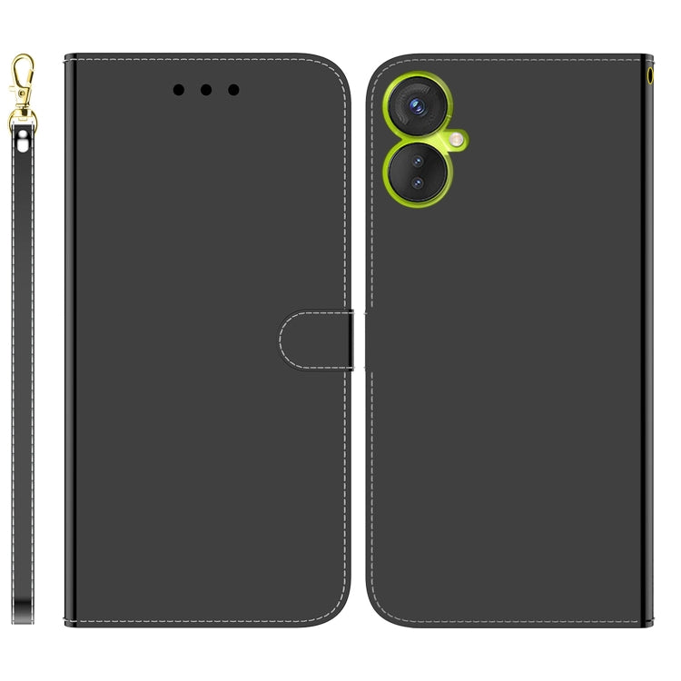 For Tecno Camon 19 Neo Imitated Mirror Surface Leather Phone Case