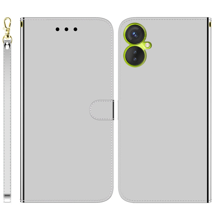 For Tecno Camon 19 Neo Imitated Mirror Surface Leather Phone Case