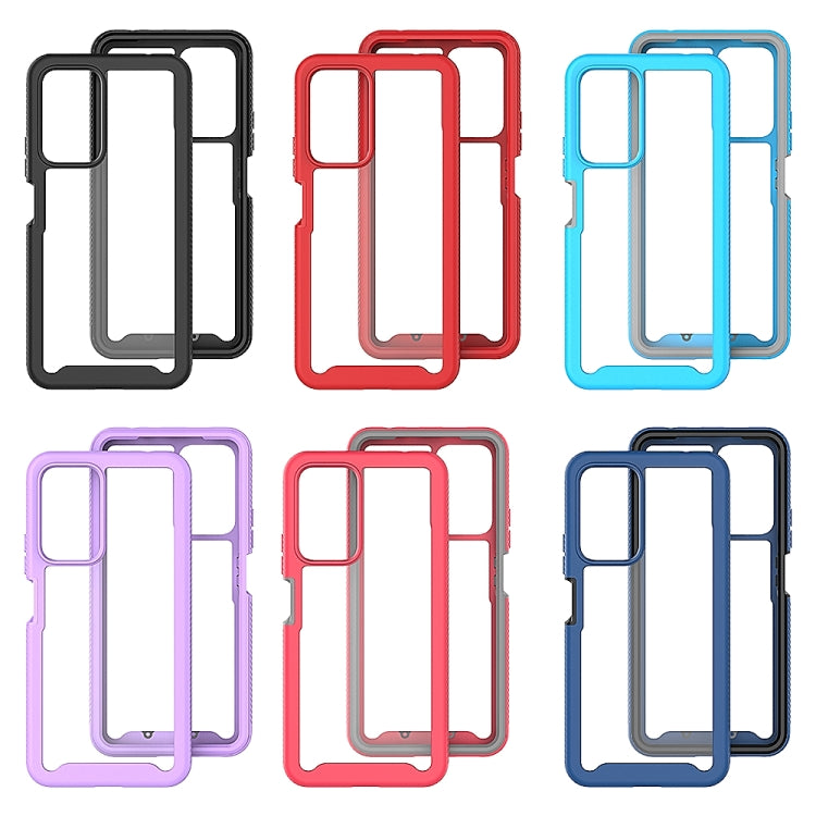 For Xiaomi Redmi Note 11 Pro+ 5G Global Starry Sky Solid Color Shockproof TPU Clear PC Phone Case