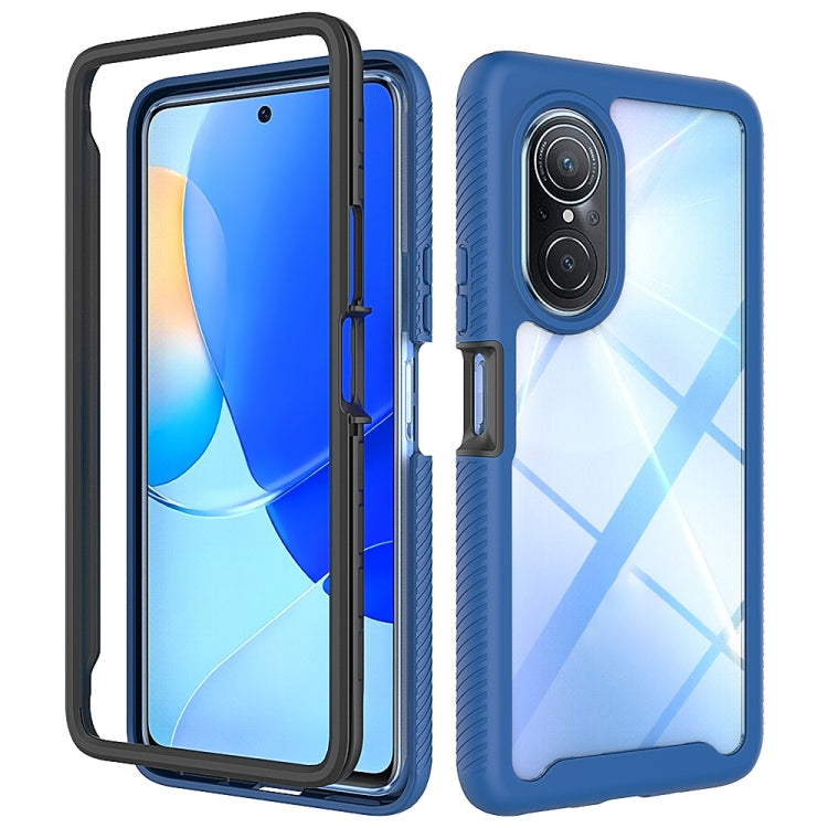 For Huawei Nova 9 SE Starry Sky Solid Color Shockproof TPU Clear PC Phone Case