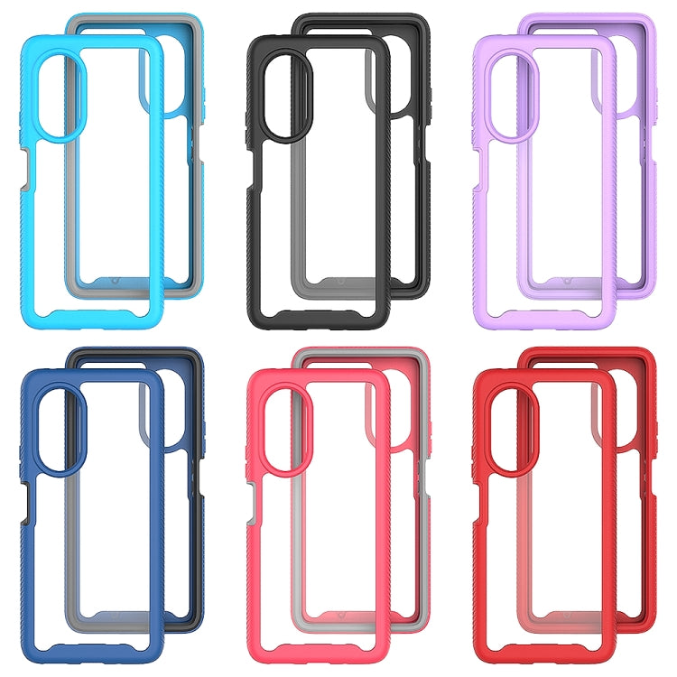 For Huawei Nova 9 SE Starry Sky Solid Color Shockproof TPU Clear PC Phone Case