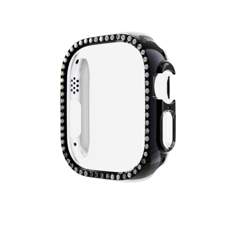 For Apple Watch Ultra 49mm Diamond Hollow PC Watch Case