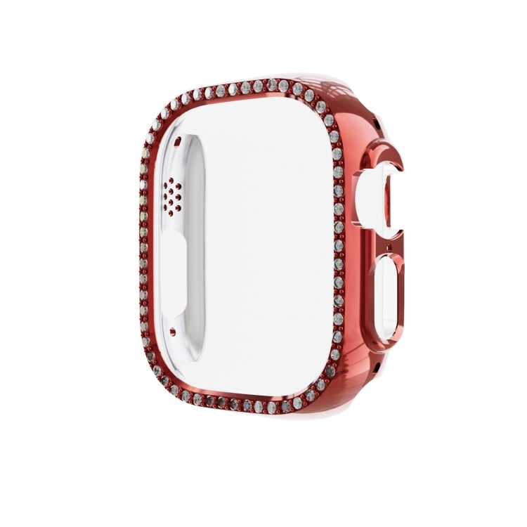 For Apple Watch Ultra 49mm Diamond Hollow PC Watch Case