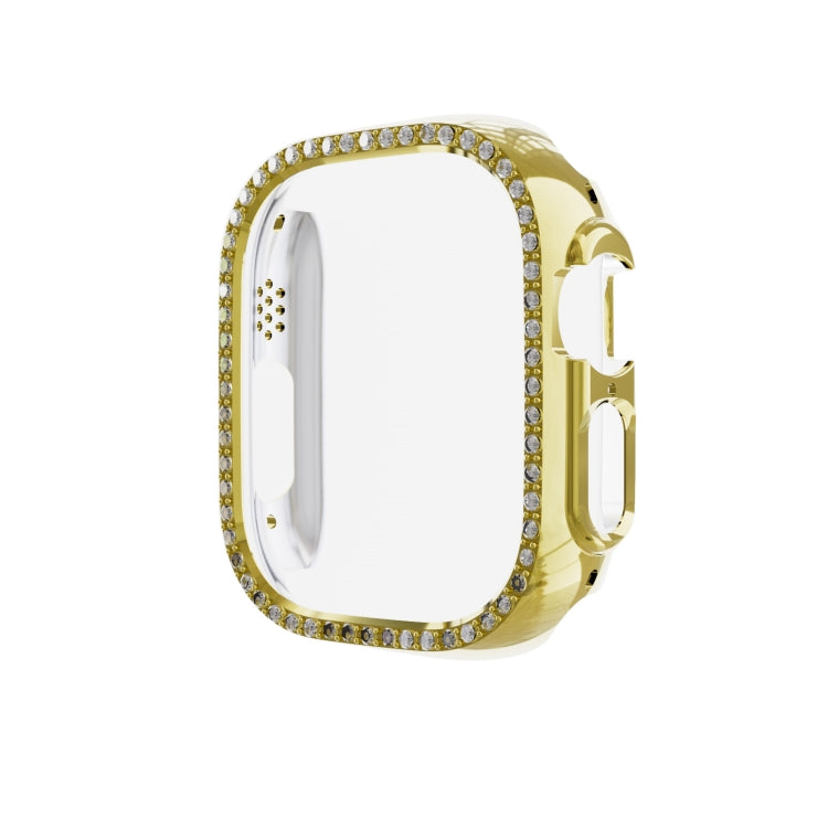 For Apple Watch Ultra 49mm Diamond Hollow PC Watch Case