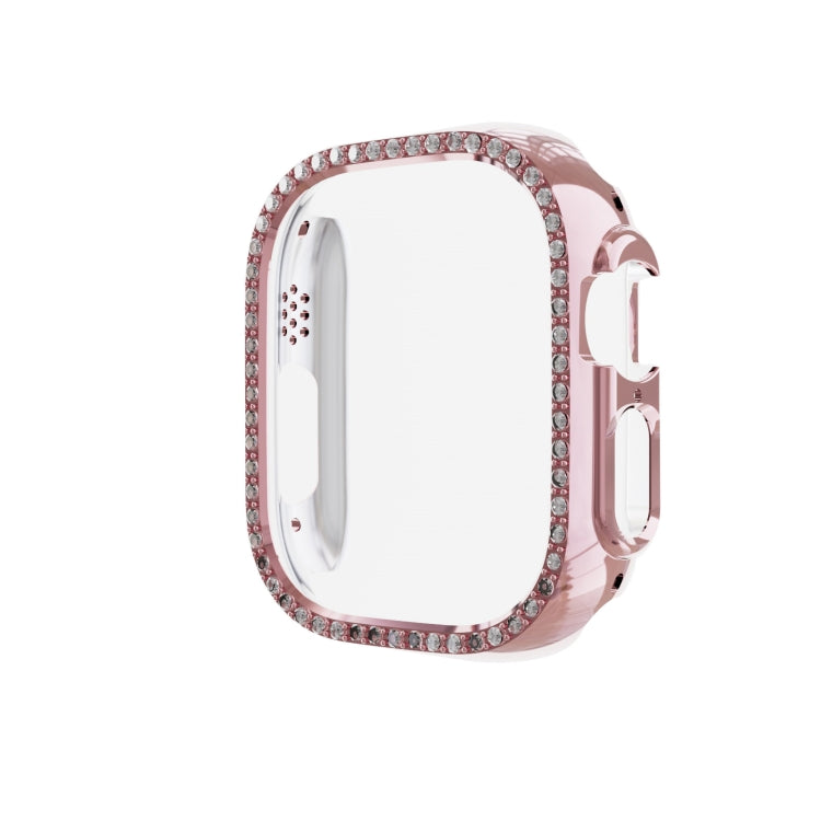 For Apple Watch Ultra 49mm Diamond Hollow PC Watch Case