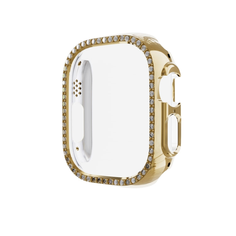 For Apple Watch Ultra 49mm Diamond Hollow PC Watch Case