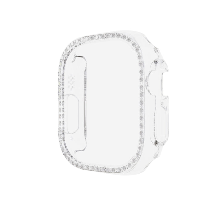 For Apple Watch Ultra 49mm Diamond Hollow PC Watch Case