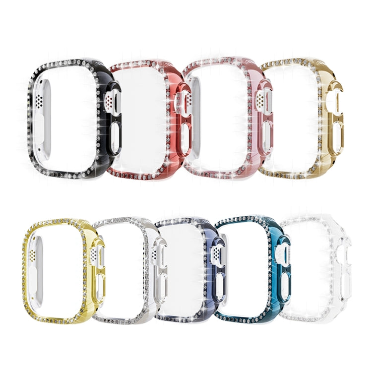 For Apple Watch Ultra 49mm Diamond Hollow PC Watch Case