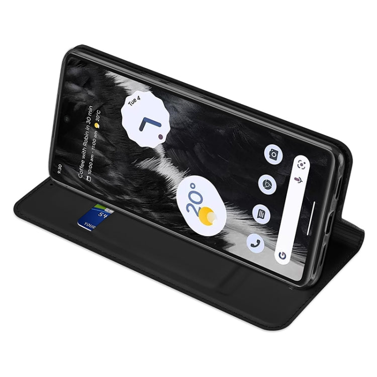 For Google Pixel 7 Pro DUX DUCIS Skin Pro Series Flip Leather Phone Case