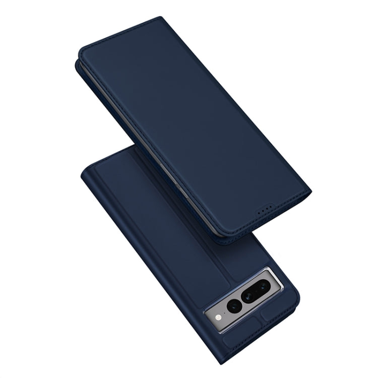 For Google Pixel 7 Pro DUX DUCIS Skin Pro Series Flip Leather Phone Case