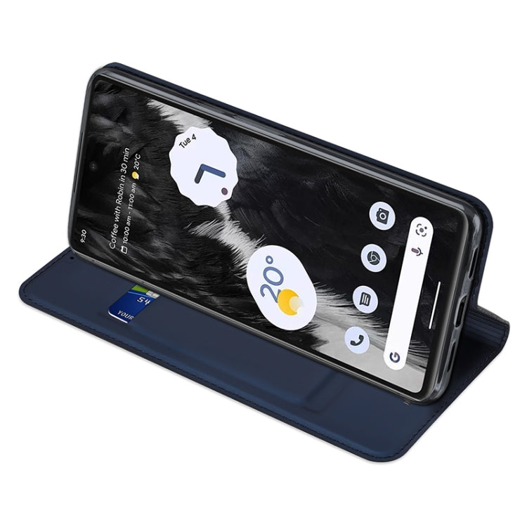 For Google Pixel 7 Pro DUX DUCIS Skin Pro Series Flip Leather Phone Case