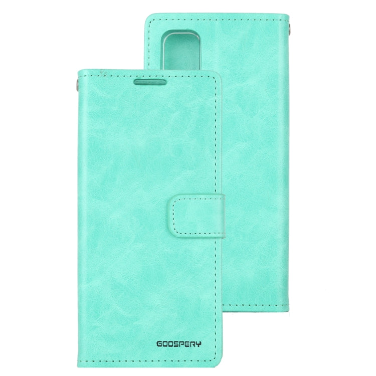 For Galaxy S20 Ultra GOOSPERY BLUE MOON DIARY Crazy Horse Texture Horizontal Flip Leather Case With Bracket & Card Slot & Wallet