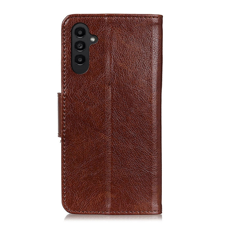 For Samsung Galaxy A14 5G Nappa Texture Leather Phone Case